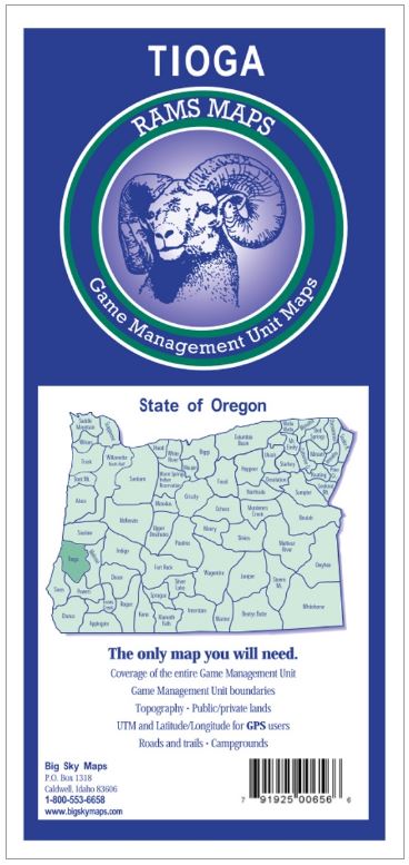 Rams Oregon Game Management Unit Maps
