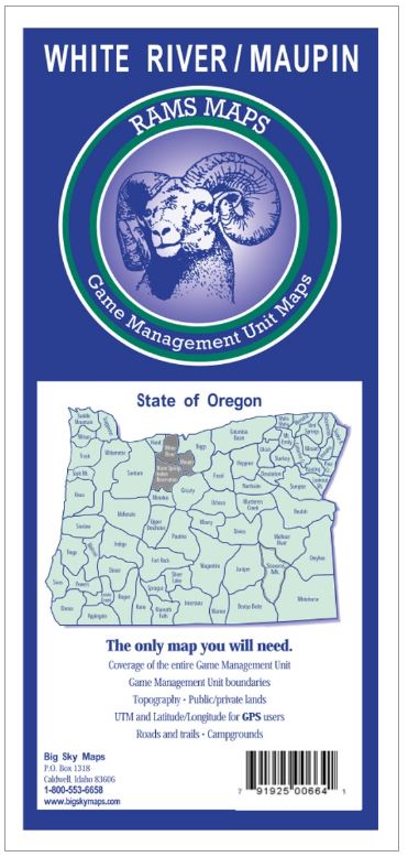 Rams Oregon Game Management Unit Maps