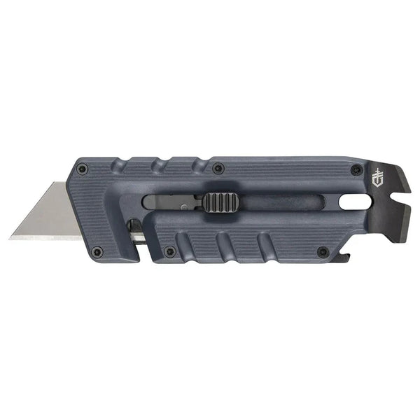 Gerber Prybrid Pocket Knife Multitool 8-in-1 Box Cutter, Bottle Opener, Blue