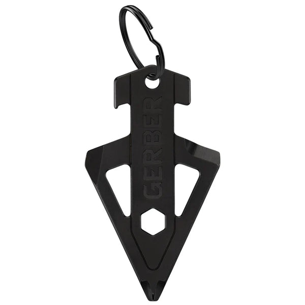 Gerber Broadhead 5-in-1 EDC Keychain Multitool, Bottle Opener, Pocket Clip