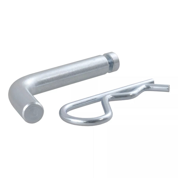 Curt 1/2" Hitch Pin with Groove 1-1/4" Receiver Zinc Packaged 21404