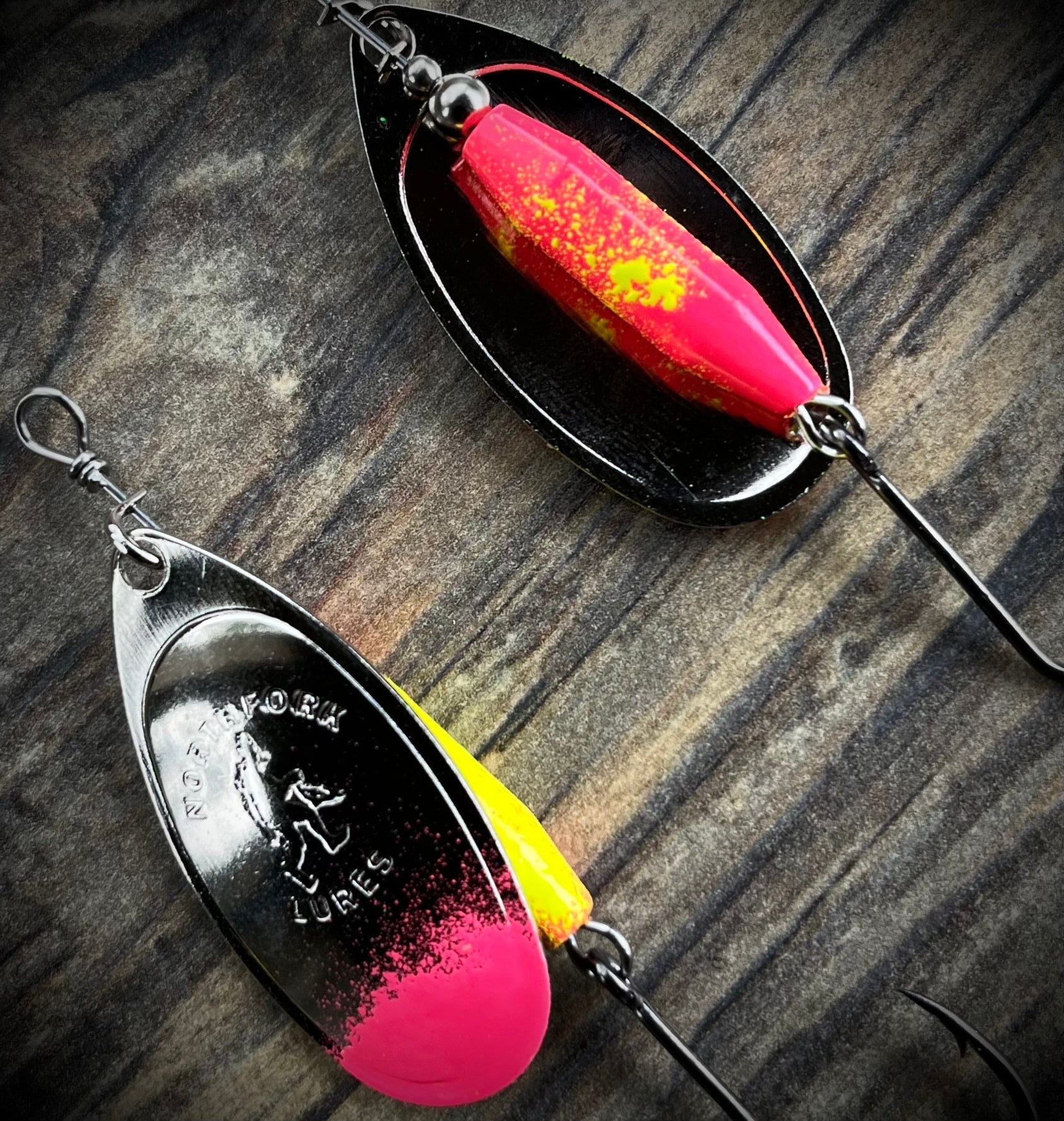 North Fork Lures Painted Blades