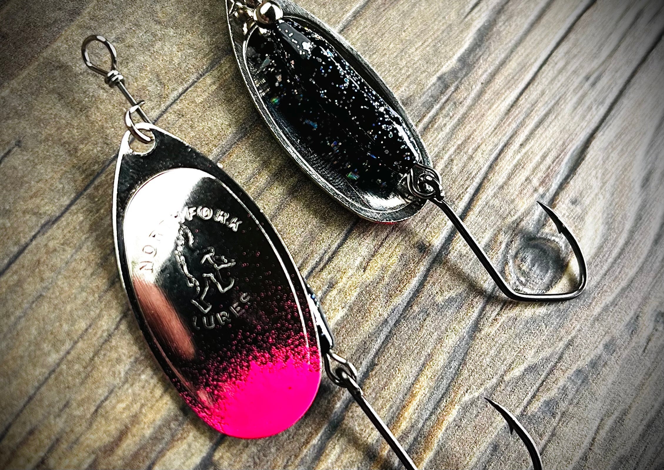 North Fork Lures Painted Blades