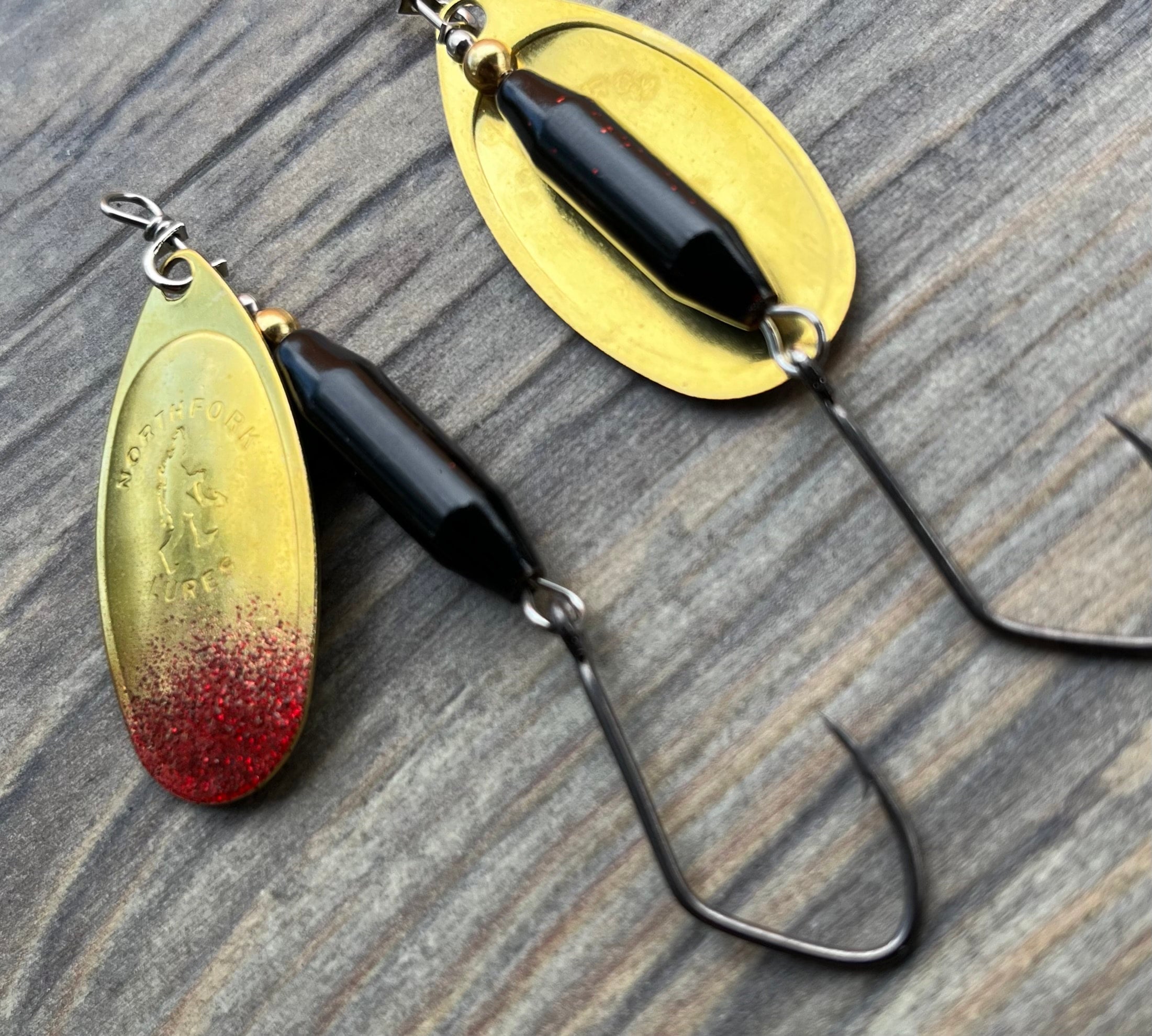 North Fork Lures Painted Blades