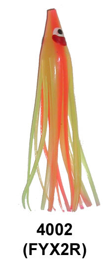 Gold Star Yamashita 2-1/4" Mini Octopus Hoochies 5Pk