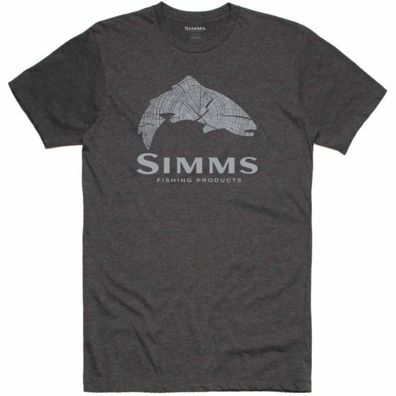 Simms Wood Trout Fill T-Shirt Men's