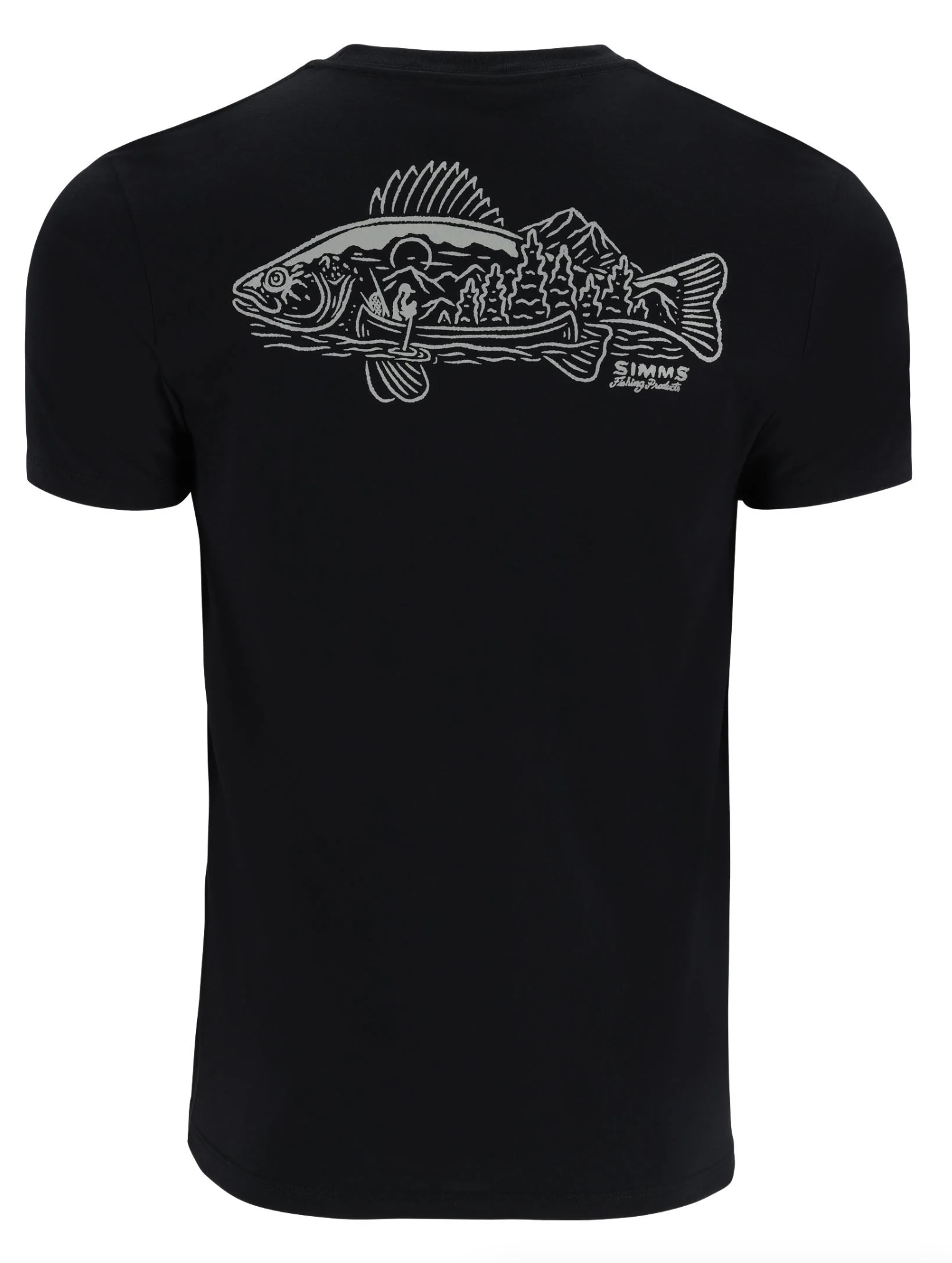 Simms Walleye Scene T-Shirt Men's