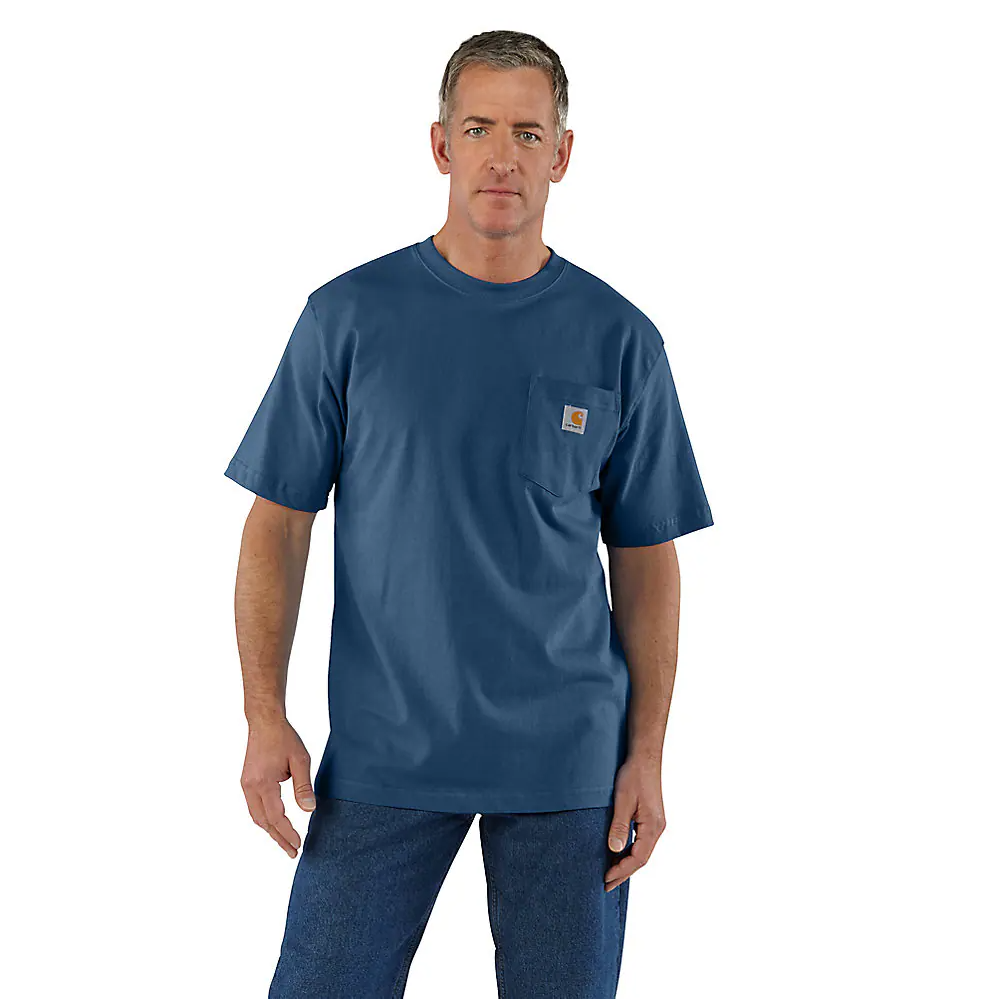 Carhartt Men's Loose Fit Heavyweight Short-Sleeve Pocket T-Shirt