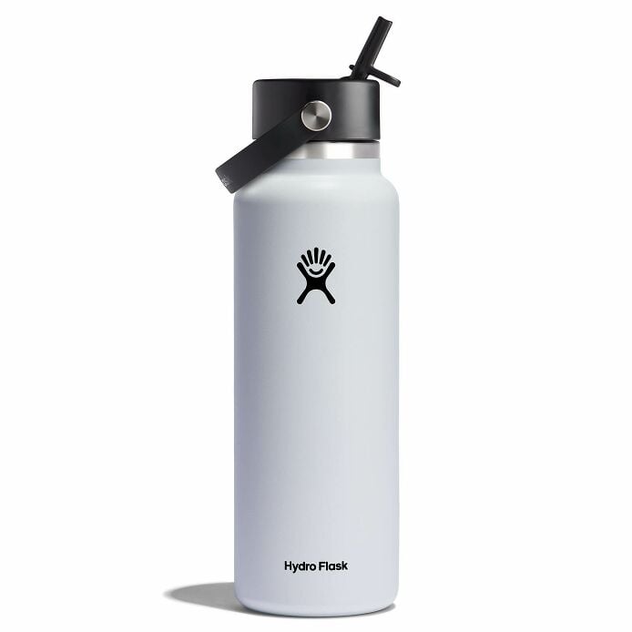 Hydroflask 40 oz Wide Mouth with Flex Straw Cap