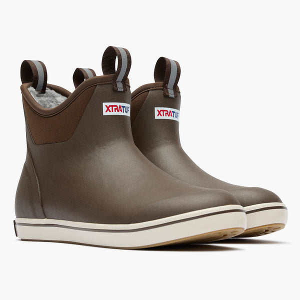 Xtratuf 6" Trolling Pack Fleece Lined Ankle Deck Boot Men's
