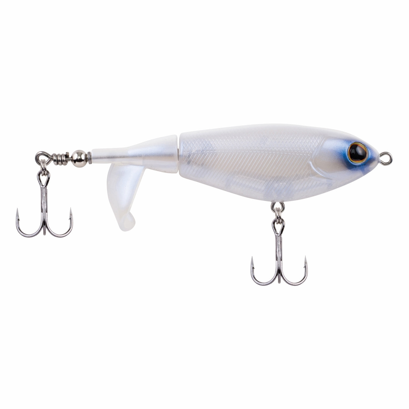 1487255 90 Mm Ghost White Choppo Bait Fishing Lure