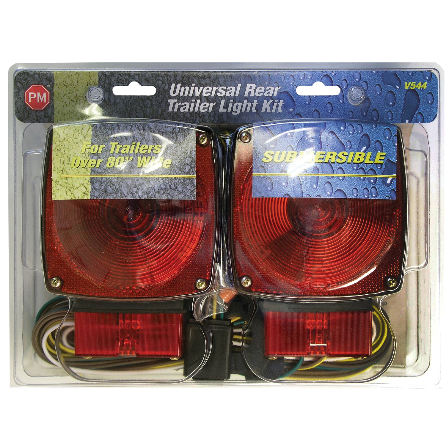 Peterson Red Square Trailer Light Kit
