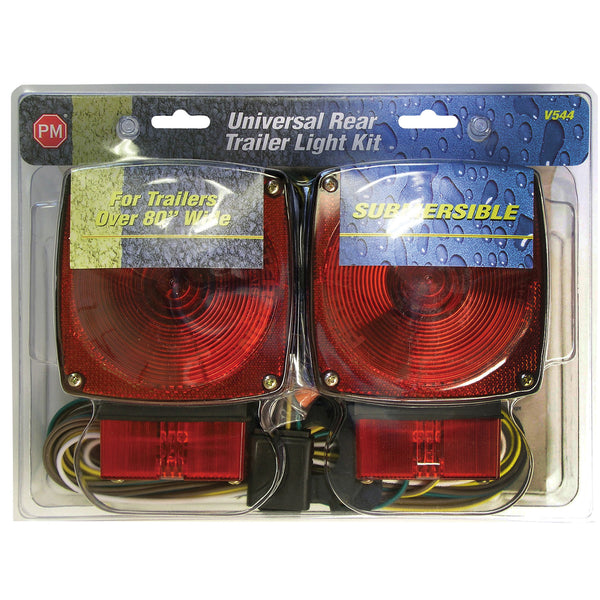 Peterson Red Square Trailer Light Kit