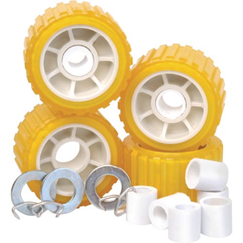 Tie Down Ribbed Wobble Roller Kit