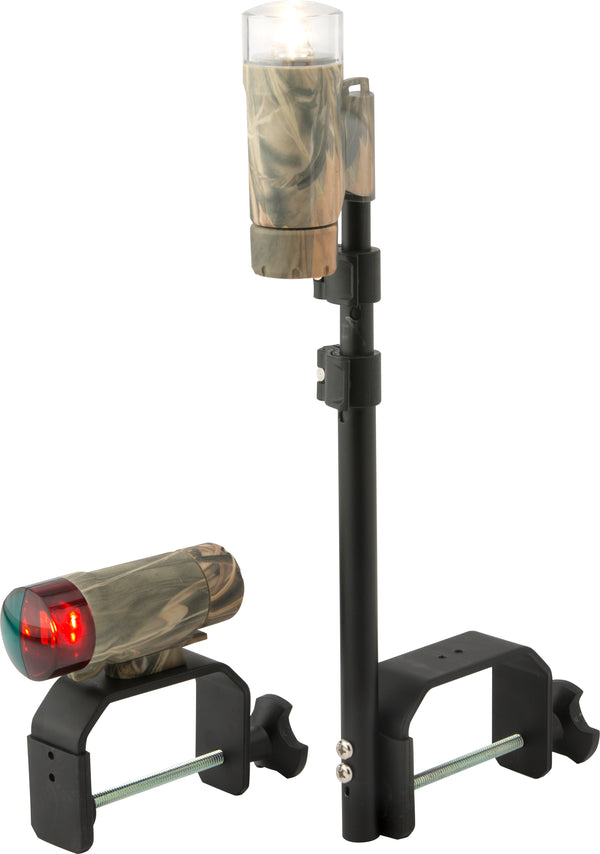 Attwood Clamp-on LED Light Threaded Kit Real Tree Max-4 in Camouflage