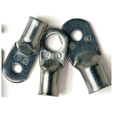 Heavy Duty Lugs - 6 Gauge Wire - 1/4" Post - 2-Pack