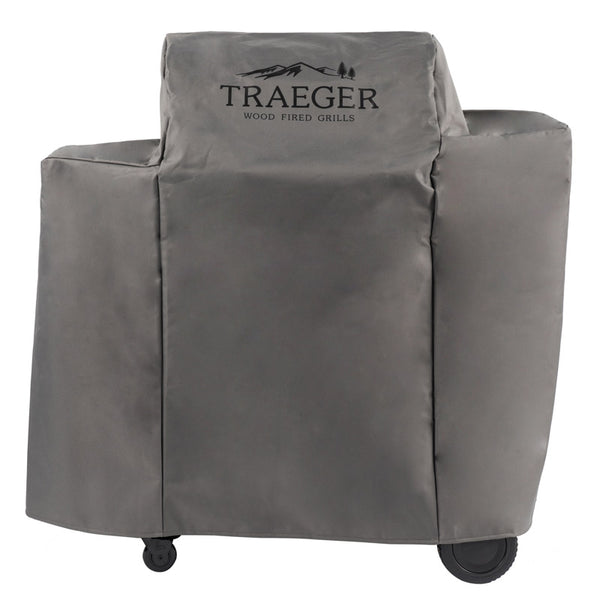 Traeger Full Length Grill Cover for Ironwood 650 Pellet Grill Gray