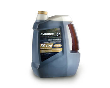XPS Marine XD100 Synthetic 2-Stroke Engine Oil for Evinrude E-TEC  1 Gallon