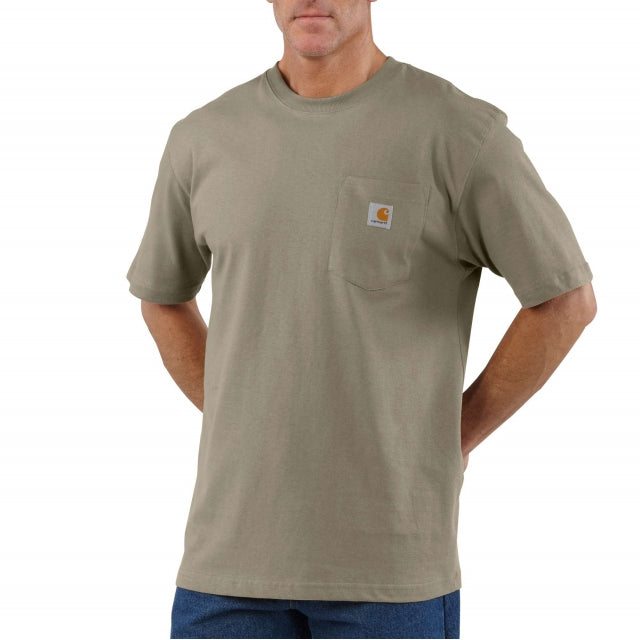 Carhartt Men's Loose Fit Heavyweight Short-Sleeved Pocket T-Shirt