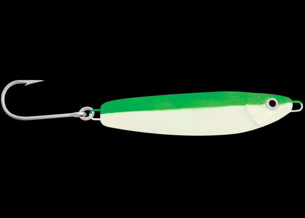 Luhr-Jensen Crippled Herring® 112; 3; 1-1/2 Oz.; Glow/Fluorescent Green  Back