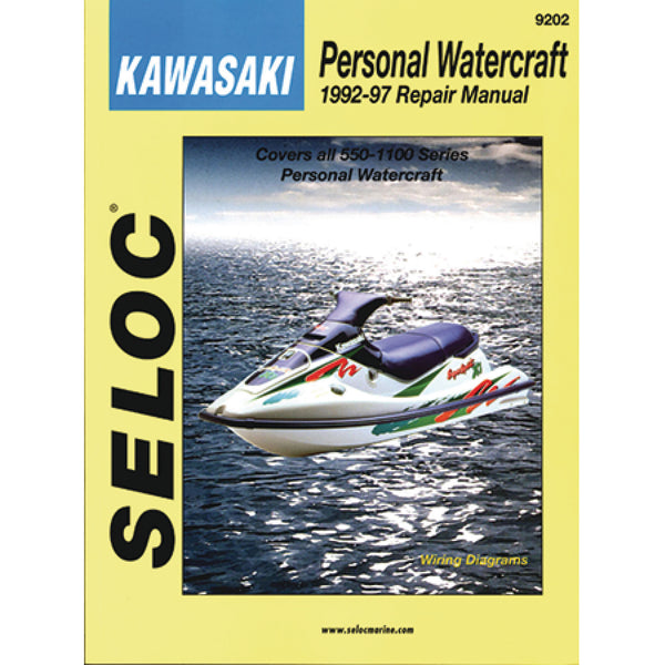 PWC Engine Maintenance and Repair Manual, Kawasaki '92-'97 550-1100 Series
