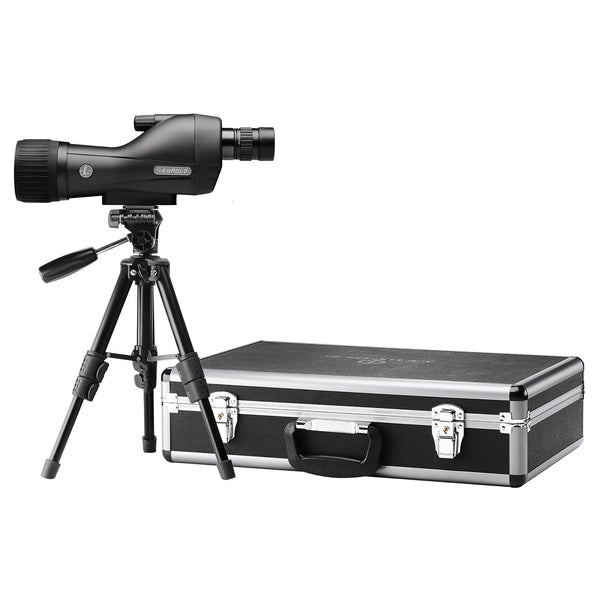 Leupold SX-1 Ventana 2 15-45x60mm Straight Spotting Scope Tripod/Case Kit - 170756