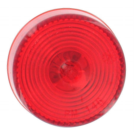 Incandescent Round 2 Diameter Red Lens PC Rated Without Trim Single