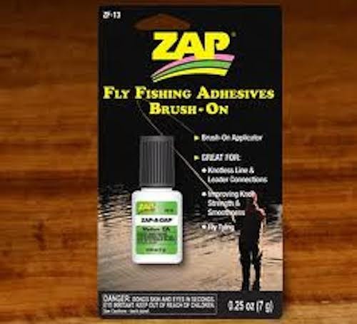 ZAP-a-GAP Fly Fishing Adhesive Brush-on