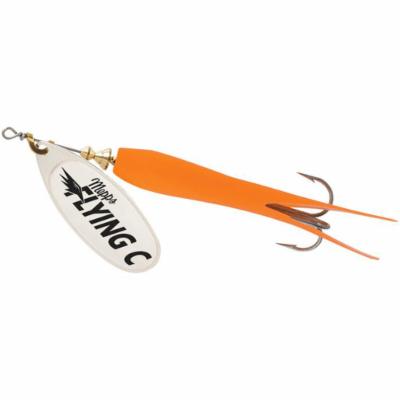Mepps Flying C Spinner | Red/Gold; 7/8 Oz.