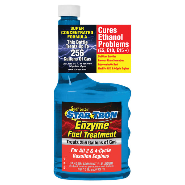 Star Brite Star Tron Gasoline Fuel Treatment 16 Oz