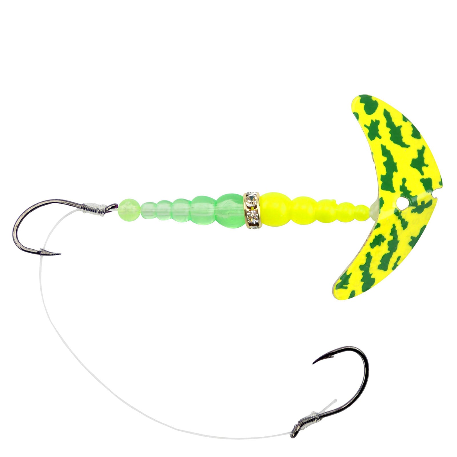 Mack's Lure Double Whammy Walleye Series Spinner Rig - 1.5