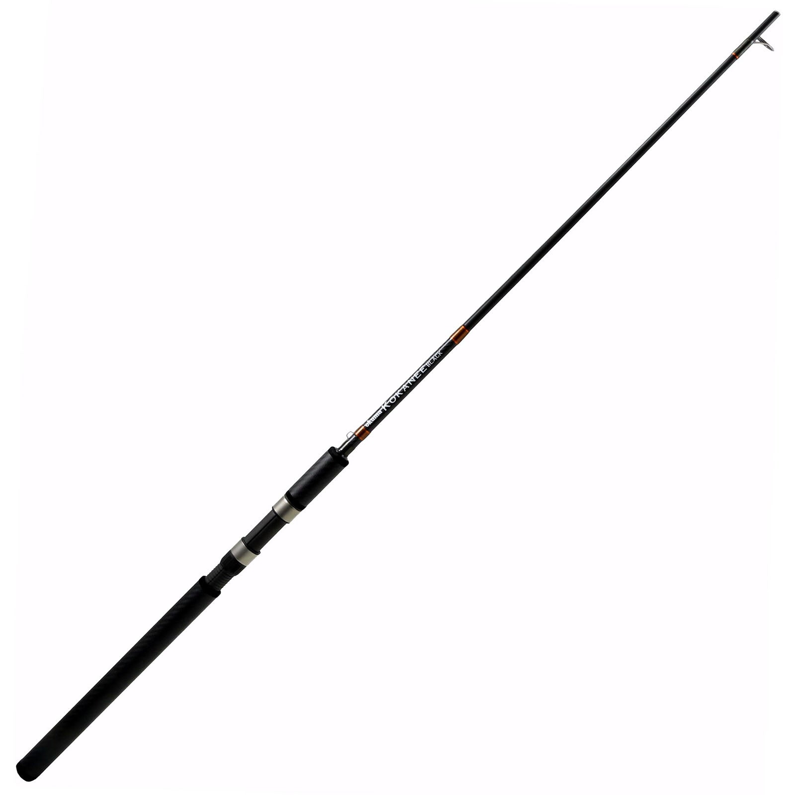 Okuma Fishing Gear Kokanee Black Rods Spinning Lite 2 Piece 2-8 Lbs 1/16 - 1/2oz 8' 0