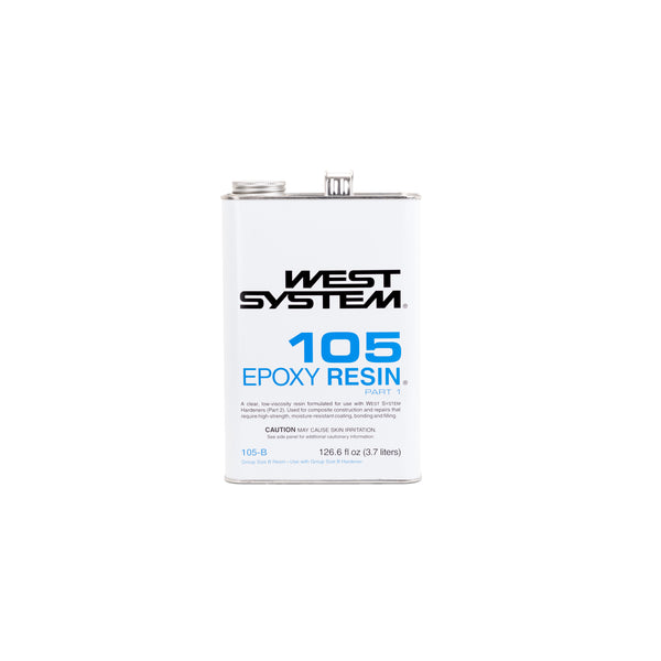 West System 105 Resin Extra Strength Epoxy Epoxy Resin 126.6 Oz