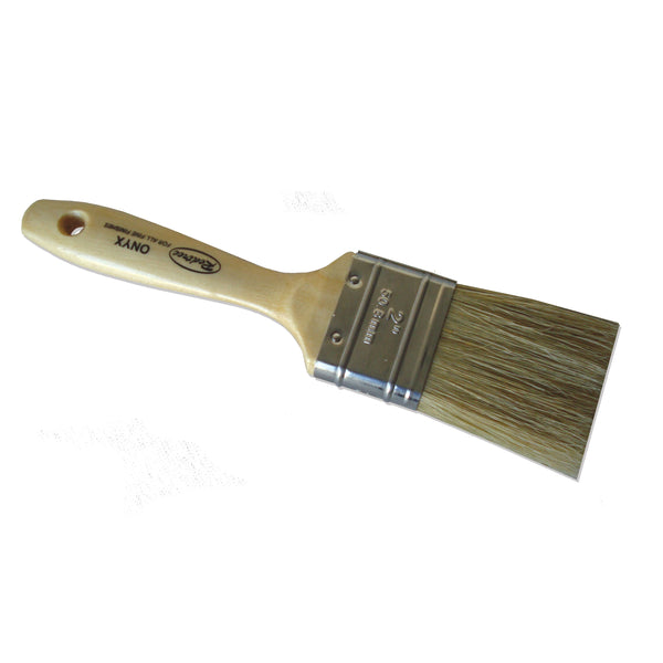 3003.3980 12053 Onyx Fine Finish Natural Bristle Paint Brush - 3 in.