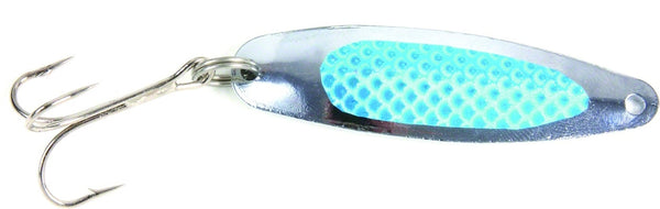 Nickel Prism Casting Spoon 1 12 Oz 3 38 Blue Prism