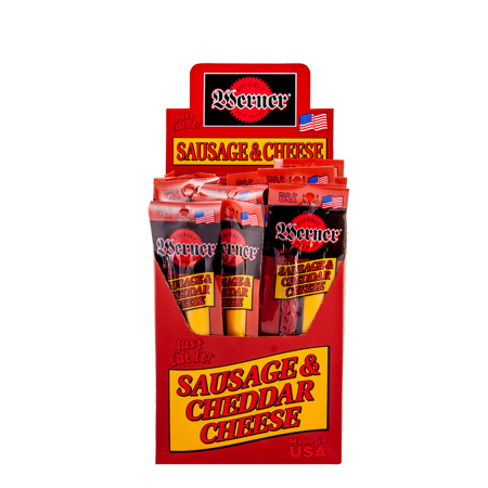 Werner Sausage & Cheddar Cheese