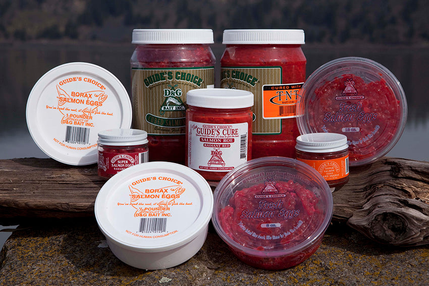 Guides Choice Salmon Eggs Fish Bait 8 Oz.