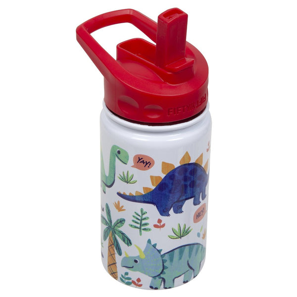 Fifty / Fifty 12oz Kids Bottle with Straw Cap - Dino