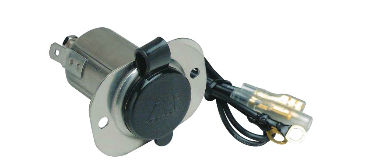 Afi 12 Volt Receptacle & Protective Cap