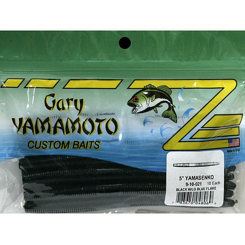 Y9-10-021 Senko - 5 in. Black-Blue Flake