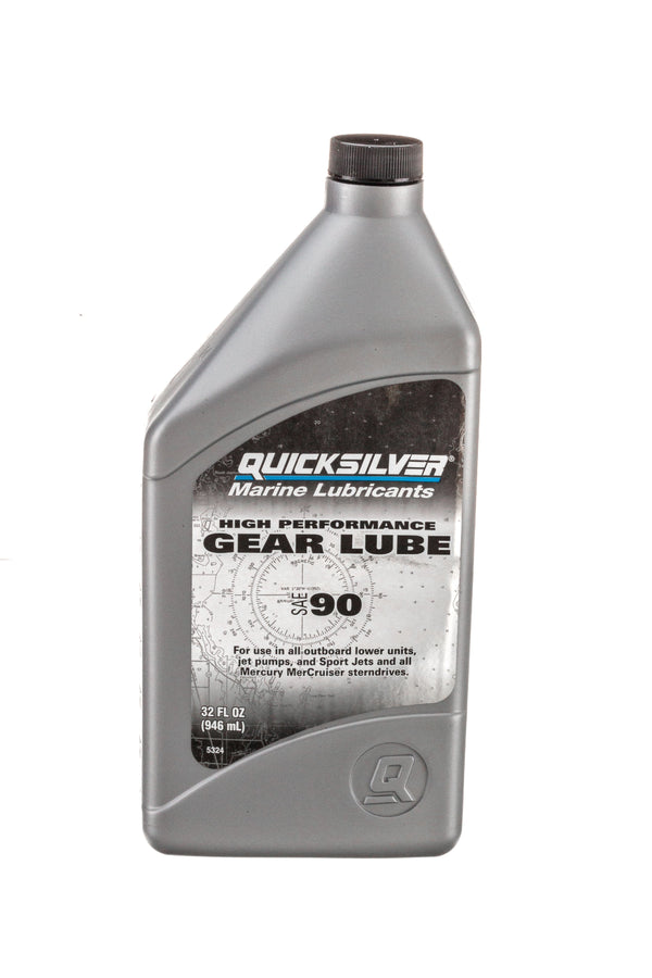 Quicksilver 75W90 Synthetic Marine Lower Unit Gear Oil 32 Oz