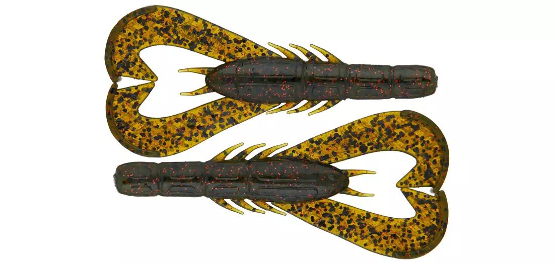 Googan Baits 3\" Krackin' Craw 10pk - Junebug