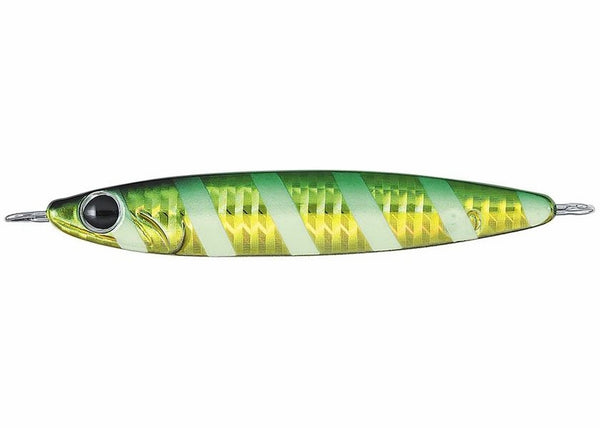 Daiwa Zakanana Jig - 100G - Zebra Glow Green Gold