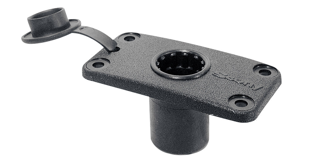 Scotty Flush Deck Mount & Rain Cap