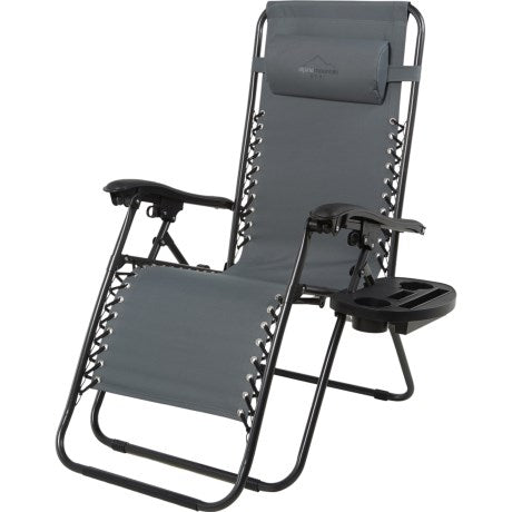 Alpine Mountain Gear Anti-Gravity Chair Gray AMG-AGC/GRY