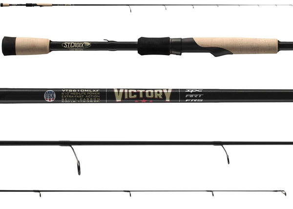 St. Croix Victory Bass Spinning Rod - VTS610MLXF