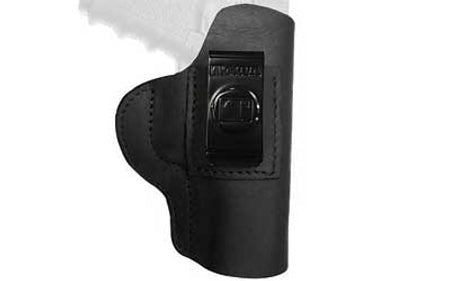 Tagua Gun Leather Super Soft For Glock 42 Inside Waistband Holster Leather Right Hand Black