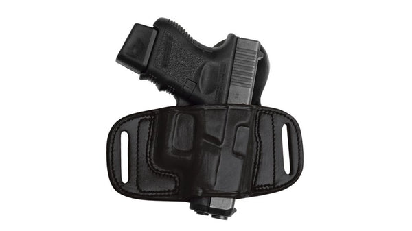Tagua Gunleather Quick Draw Leather Belt Holster For Smith & Wesson Shield 9Mm/.40 Right Hand Black