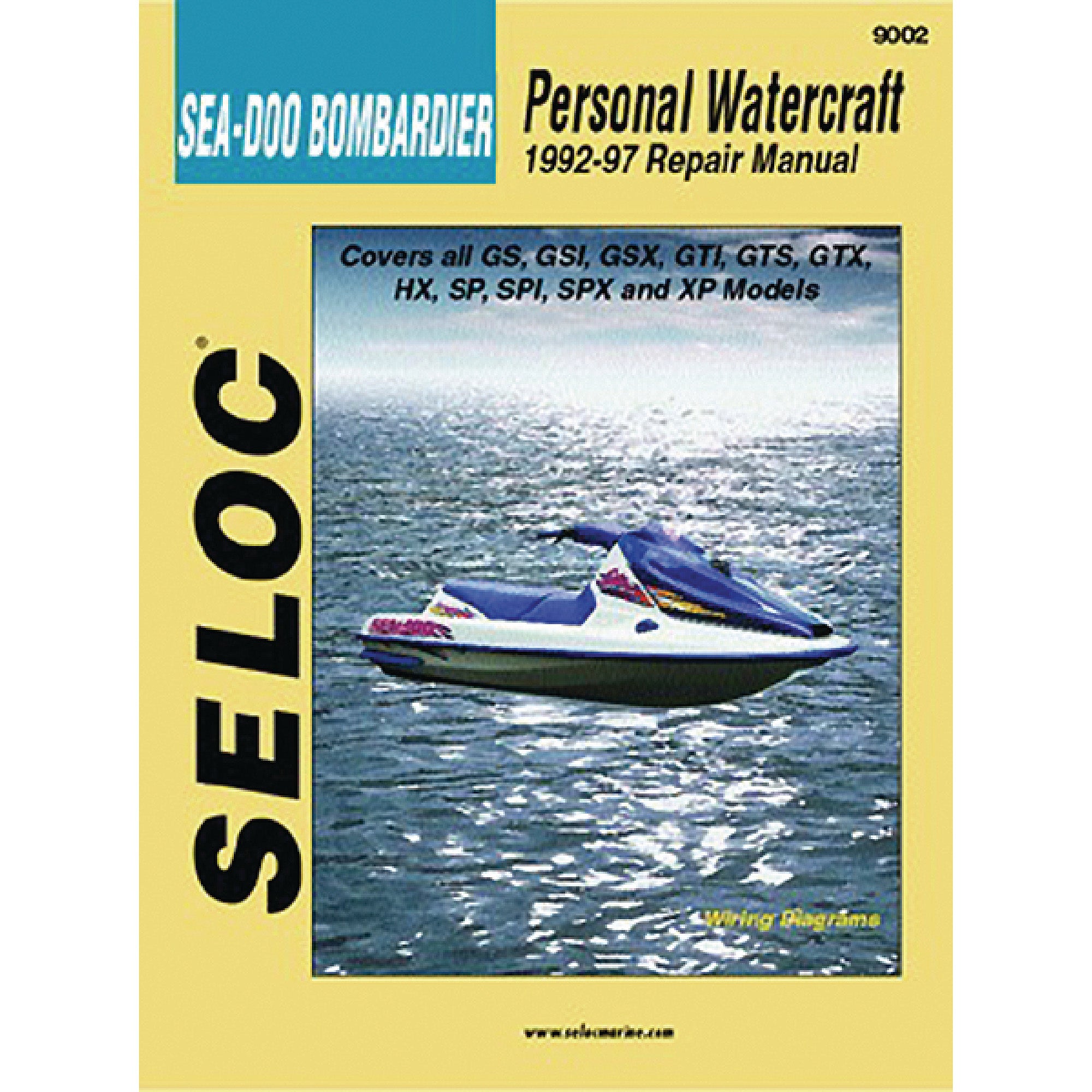 Seloc Marine Manual for Sea-Doo/Bombardier Personal Watercraft