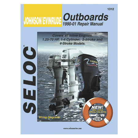 Marine Outboard Repair Manuals for Johnson/Evinrude '90 - '01